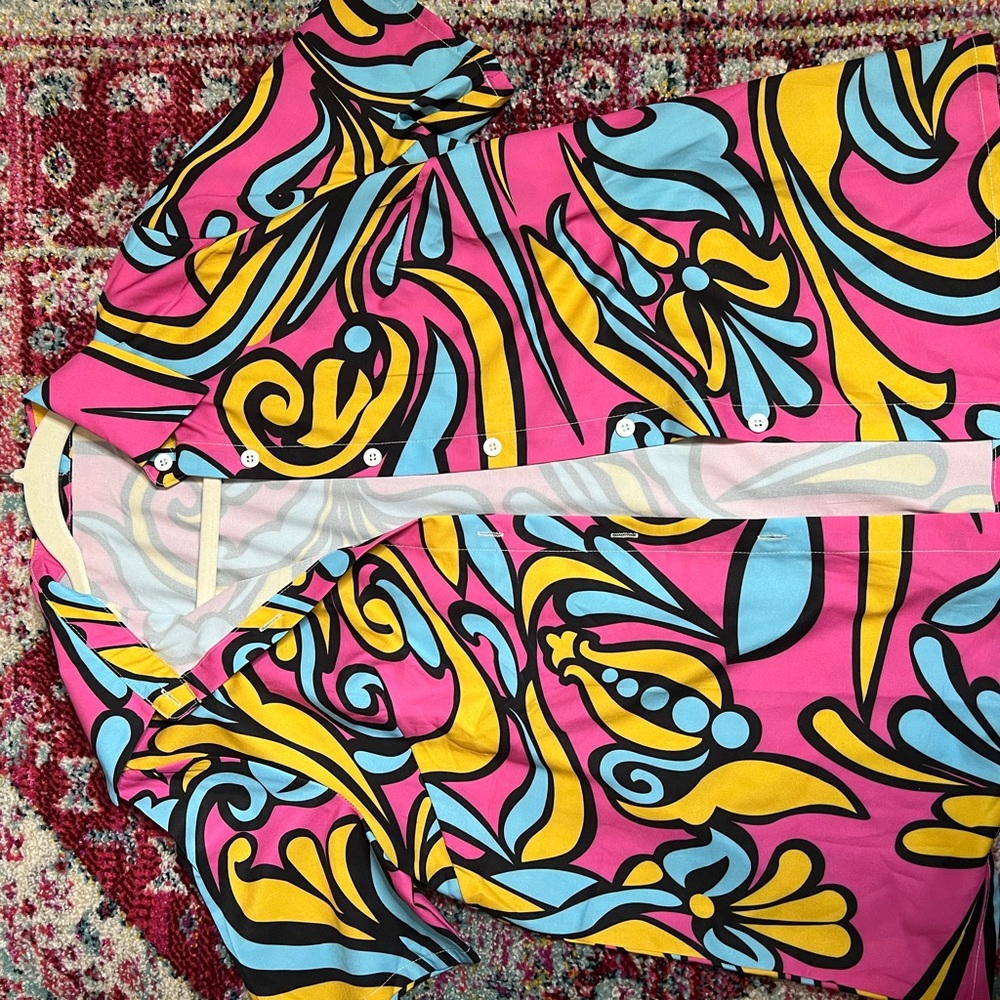 Pink & Blue Two Piece Set- Never Worn.